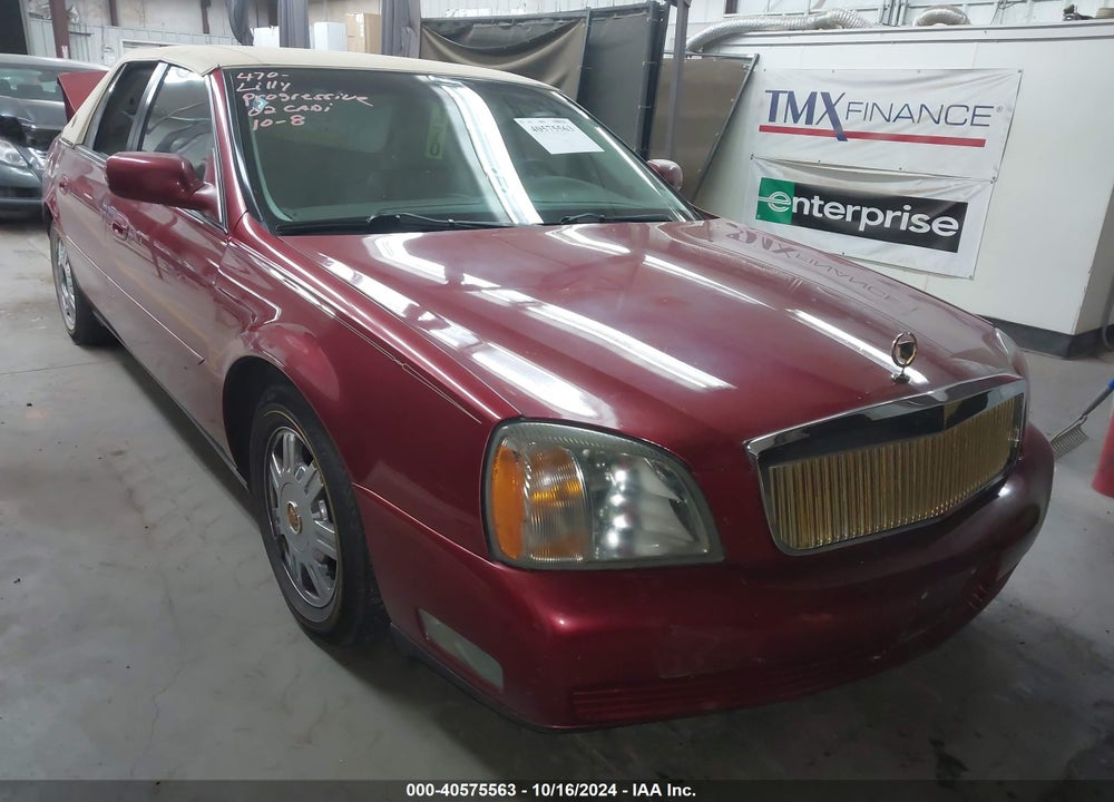 2002 CADILLAC DEVILLE STANDARD VIN: 1G6KD54YX2U219167
