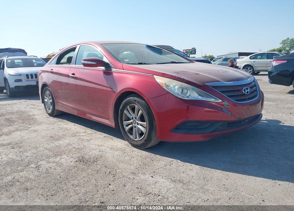 2014 HYUNDAI SONATA GLS VIN: 5NPEB4AC8EH945336