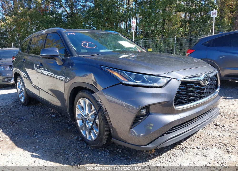 2021 TOYOTA HIGHLANDER LIMITED VIN: 5TDYZRAH2MS537683