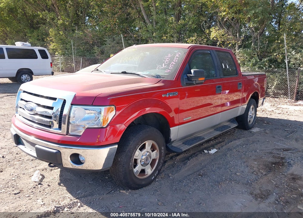 2012 FORD F-150 VIN: 1FTFW1ET2CFA68092