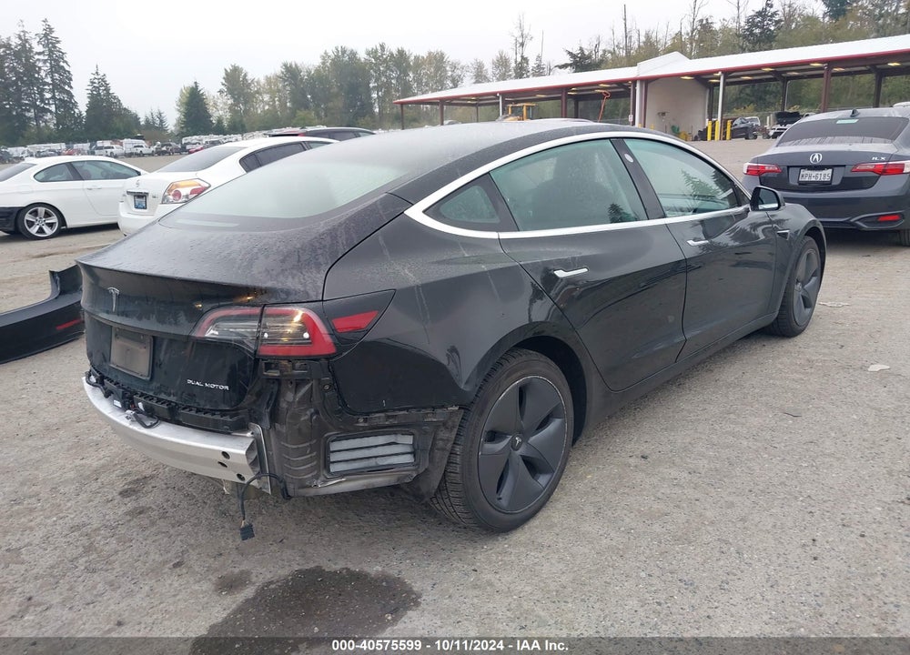 2020 TESLA MODEL 3 LONG RANGE DUAL MOTOR ALL-WHEEL DRIVE VIN: 5YJ3E1EB1LF599978