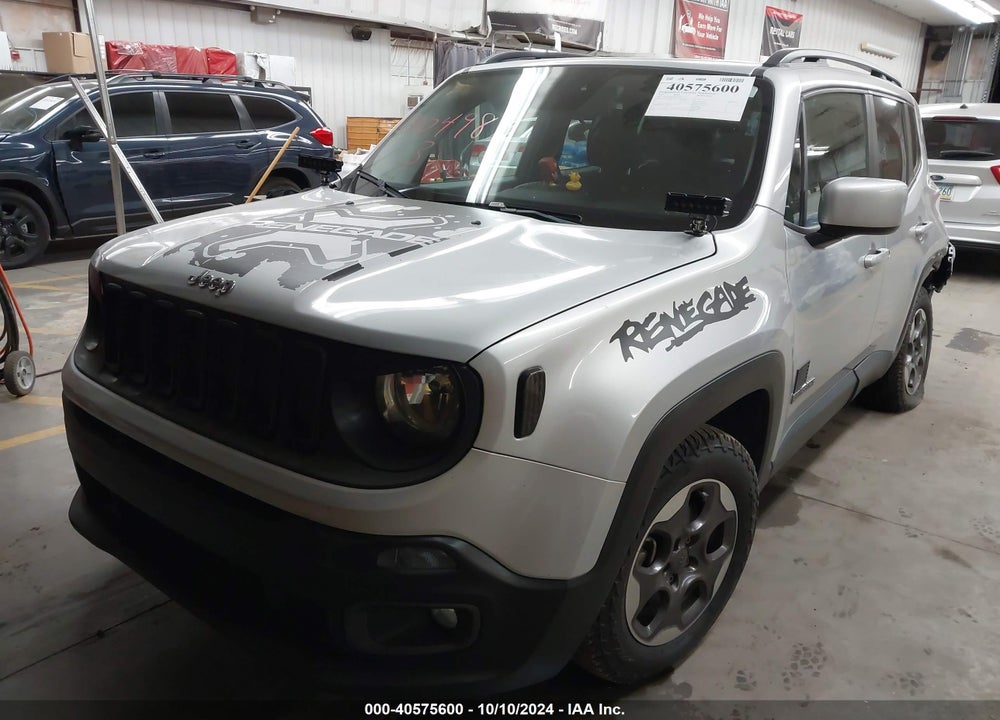 2015 JEEP RENEGADE LATITUDE VIN: ZACCJABH3FPC10498