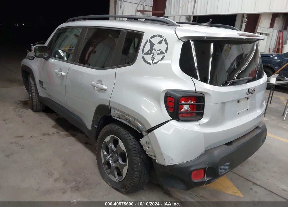 2015 JEEP RENEGADE LATITUDE VIN: ZACCJABH3FPC10498