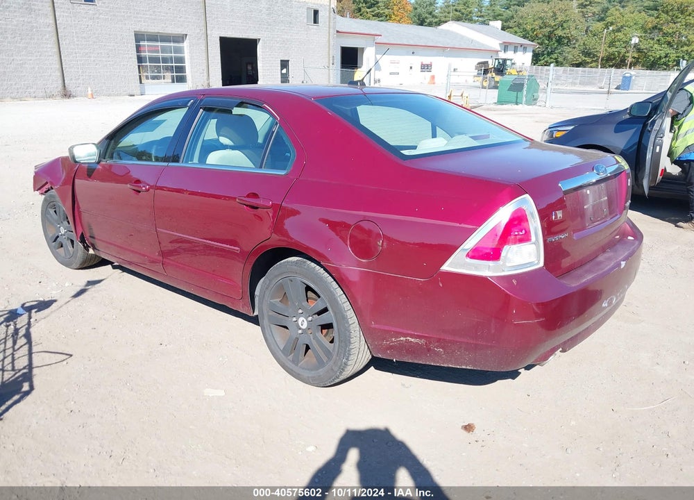 2007 FORD FUSION SEL VIN: 3FAHP08137R150163
