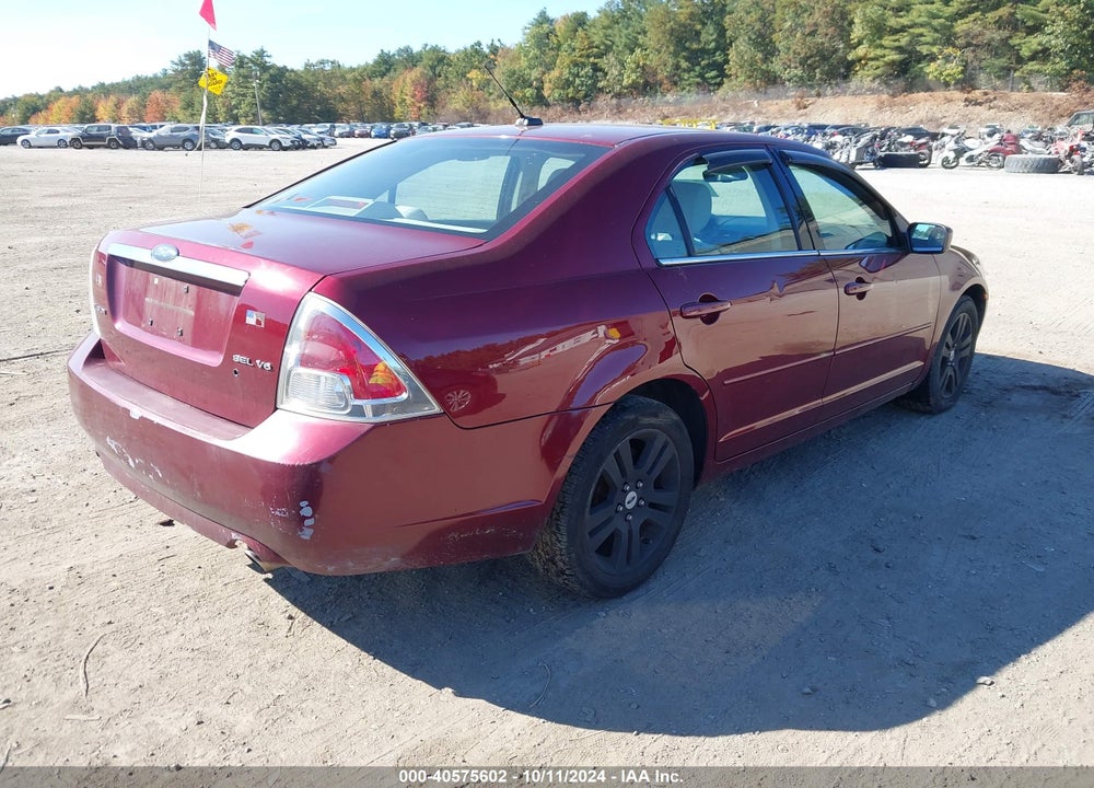 2007 FORD FUSION SEL VIN: 3FAHP08137R150163