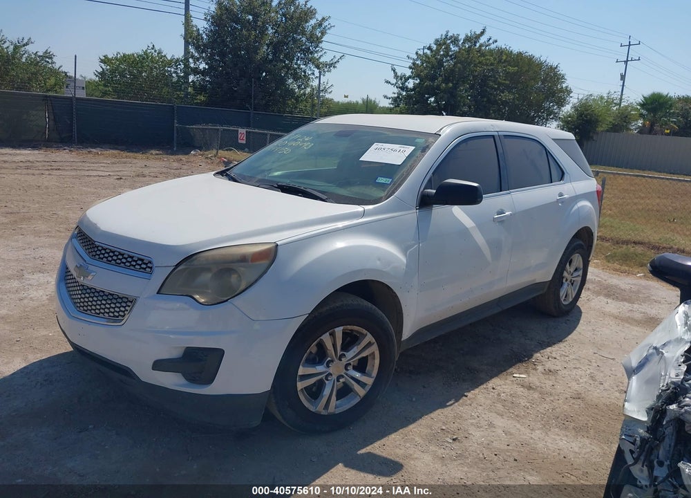 2011 CHEVROLET EQUINOX LS VIN: 2GNALBEC5B1294150