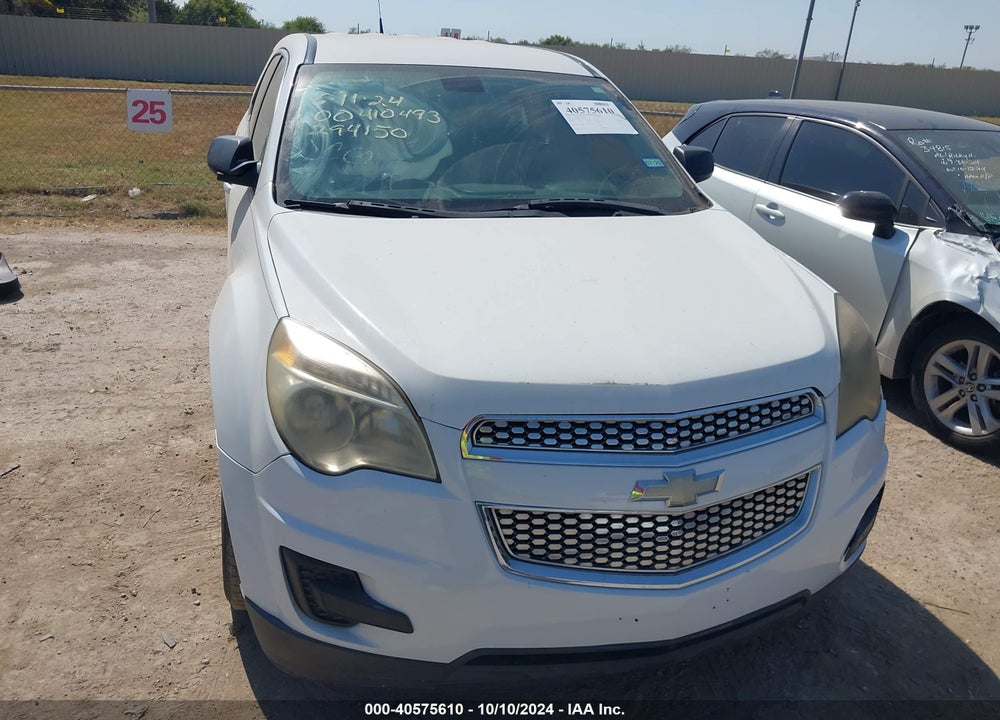 2011 CHEVROLET EQUINOX LS VIN: 2GNALBEC5B1294150