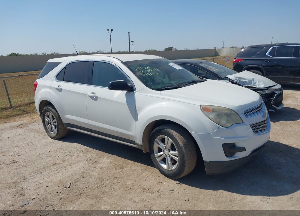 2011 CHEVROLET EQUINOX LS VIN: 2GNALBEC5B1294150
