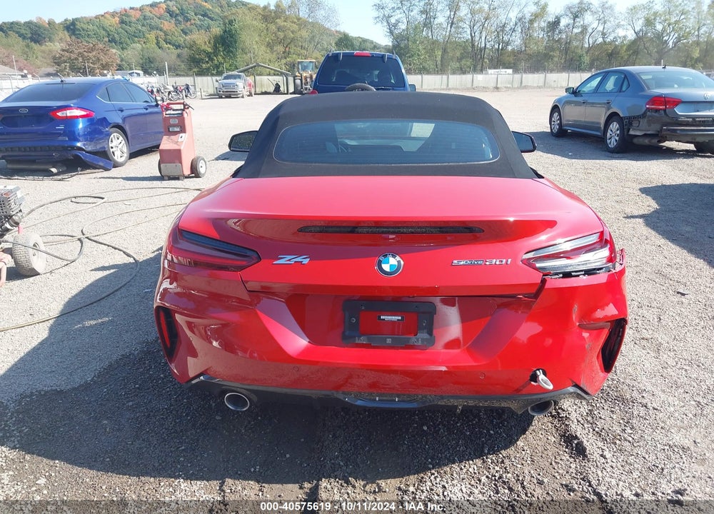 2022 BMW Z4 SDRIVE30I VIN: WBAHF3C07NWX66825