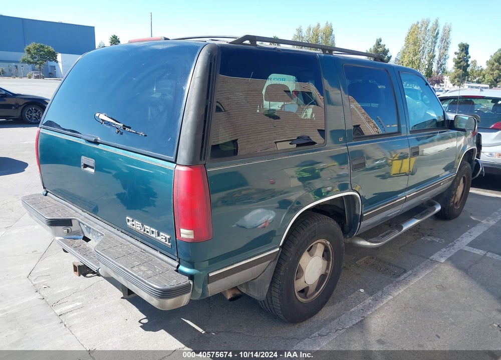 1997 CHEVROLET TAHOE LS VIN: 1GNEK13R8VJ342109