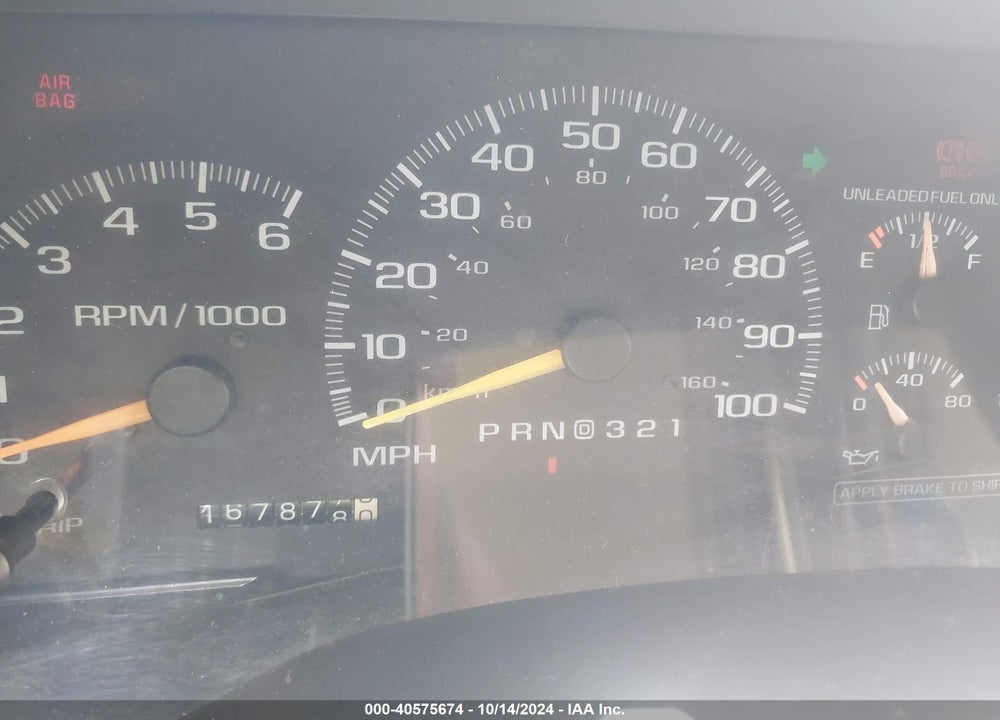 1997 CHEVROLET TAHOE LS VIN: 1GNEK13R8VJ342109