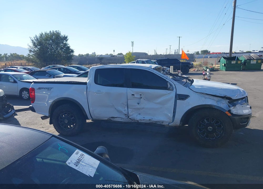 2021 FORD RANGER LARIAT VIN: 1FTER4FH5MLD05675