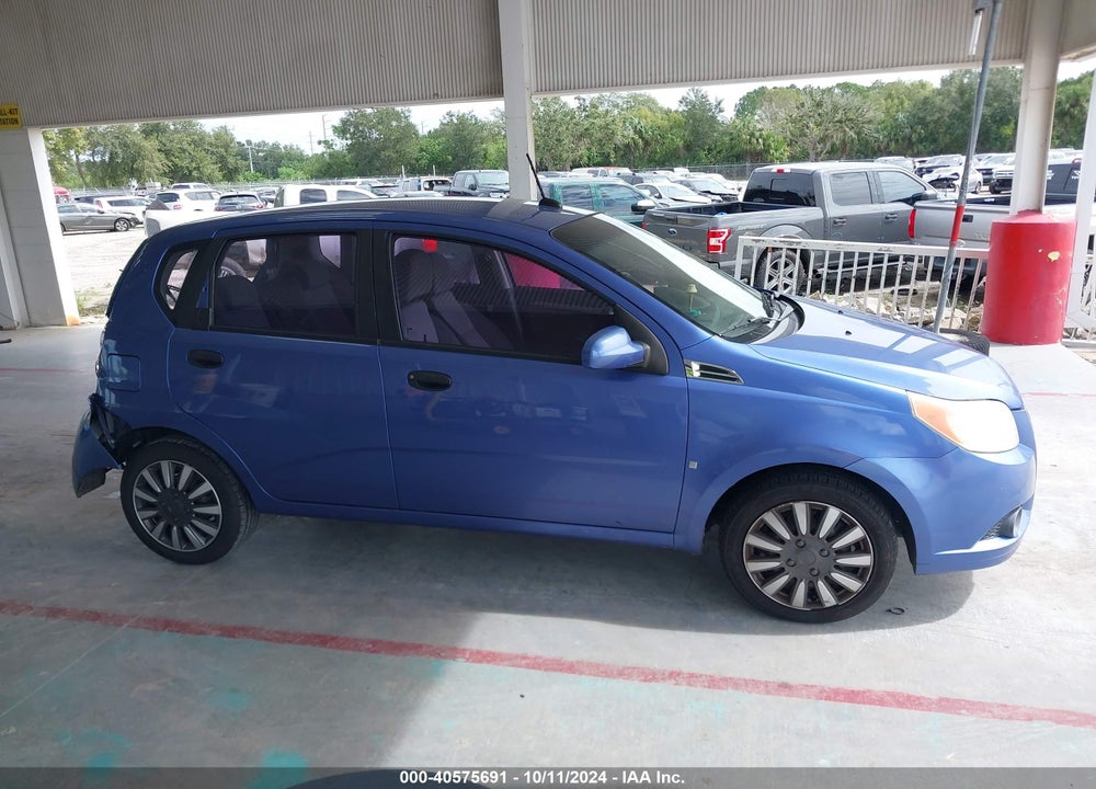 2009 CHEVROLET AVEO LT VIN: KL1TD66E99B651773
