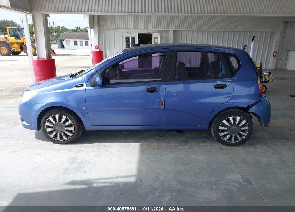 2009 CHEVROLET AVEO LT VIN: KL1TD66E99B651773
