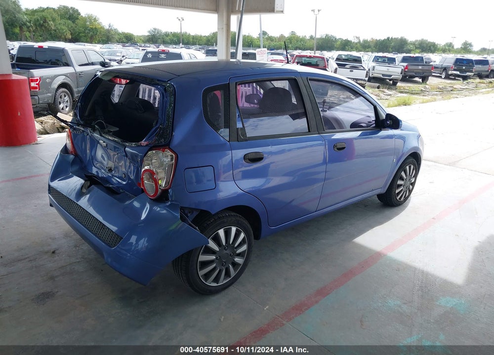 2009 CHEVROLET AVEO LT VIN: KL1TD66E99B651773