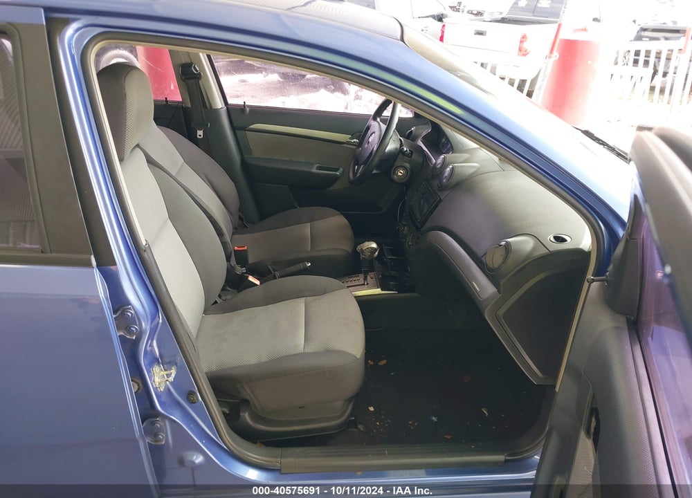 2009 CHEVROLET AVEO LT VIN: KL1TD66E99B651773