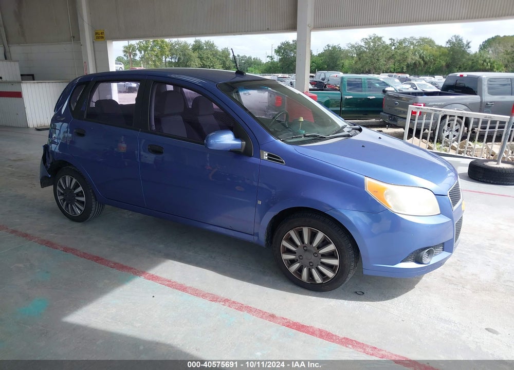 2009 CHEVROLET AVEO LT VIN: KL1TD66E99B651773