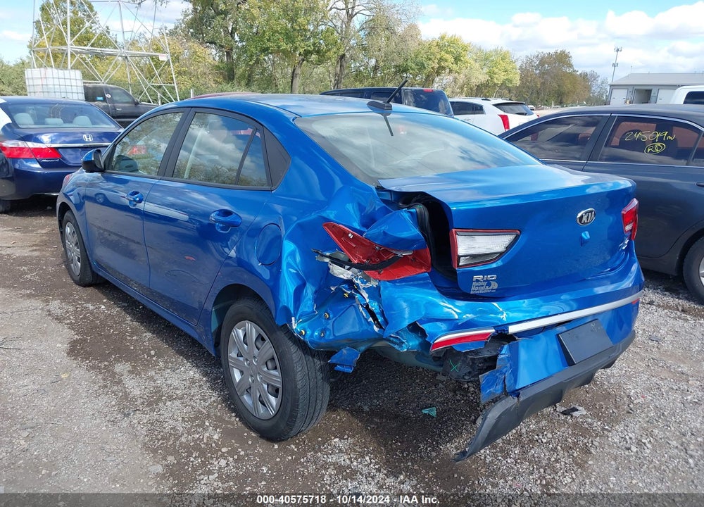 2021 KIA RIO S VIN: 3KPA24AD6ME396696