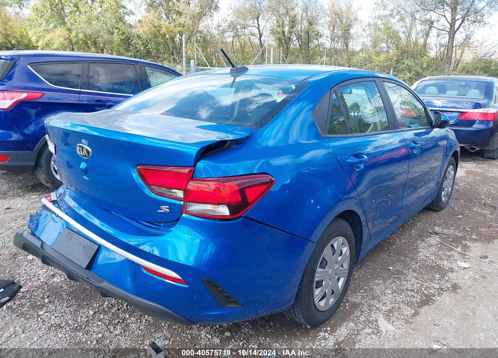 2021 KIA RIO S VIN: 3KPA24AD6ME396696