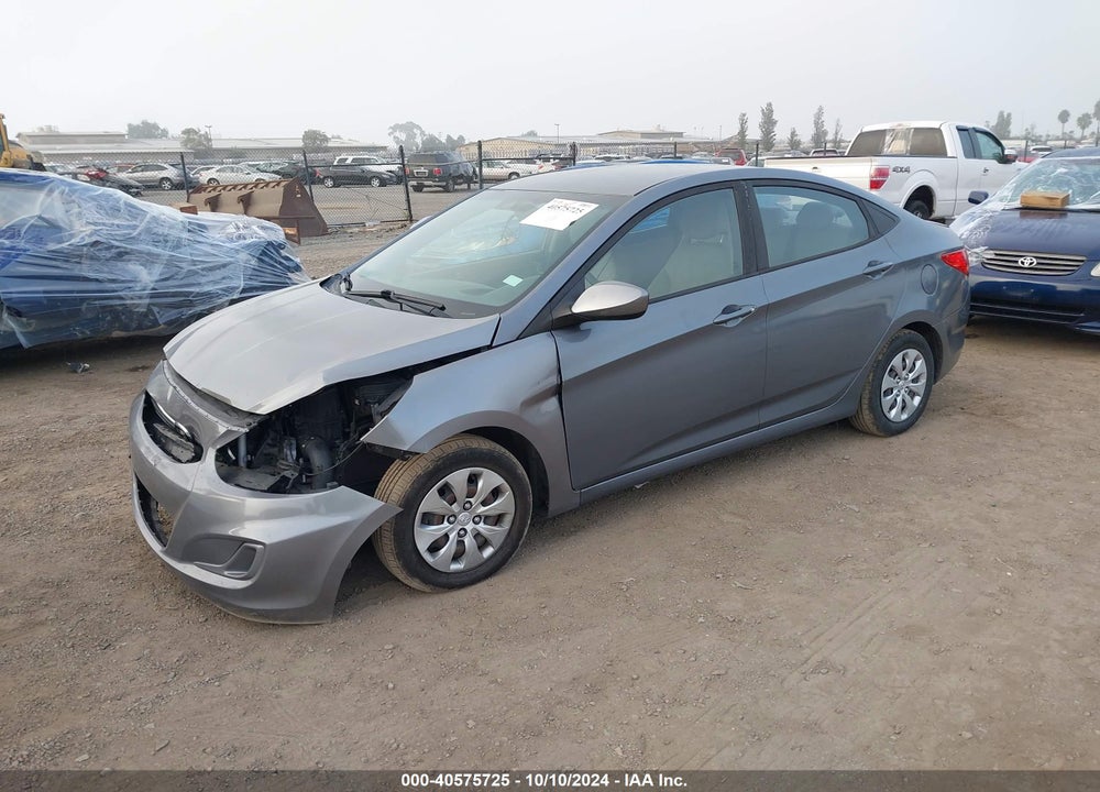 2017 HYUNDAI ACCENT SE VIN: KMHCT4AE8HU273581