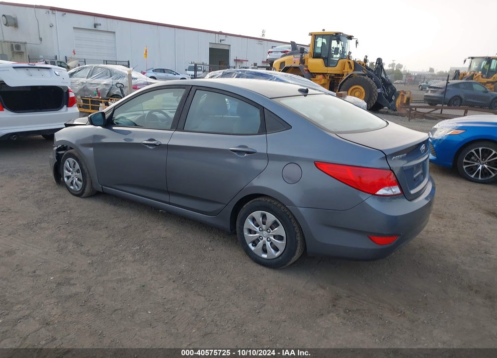 2017 HYUNDAI ACCENT SE VIN: KMHCT4AE8HU273581