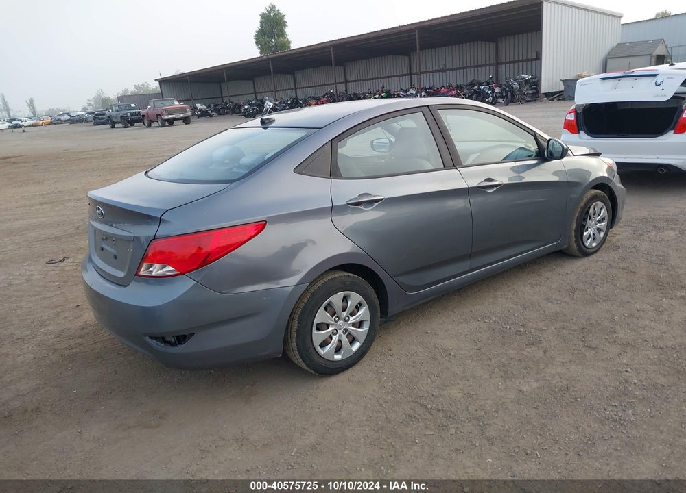 2017 HYUNDAI ACCENT SE VIN: KMHCT4AE8HU273581