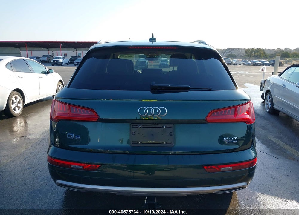 2018 AUDI Q5 2.0T PREMIUM/2.0T TECH PREMIUM VIN: WA1ANAFY0J2069148