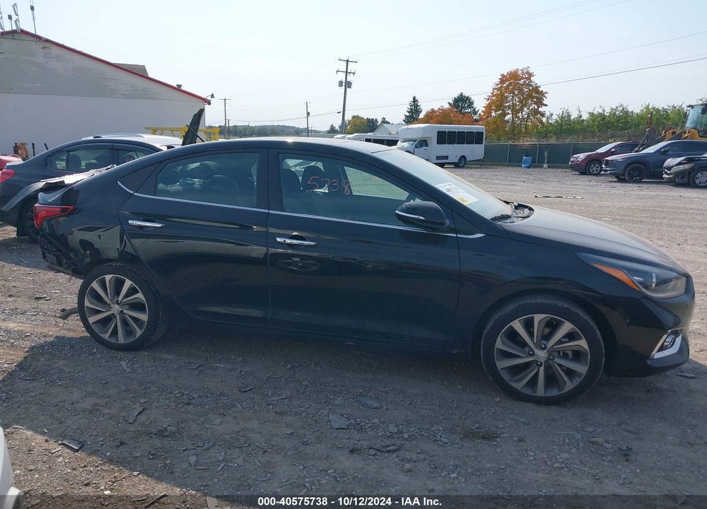 2022 HYUNDAI ACCENT LIMITED VIN: 3KPC34A60NE177497