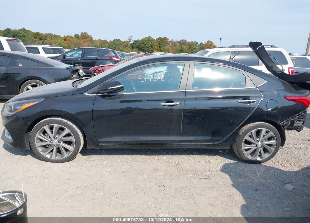 2022 HYUNDAI ACCENT LIMITED VIN: 3KPC34A60NE177497
