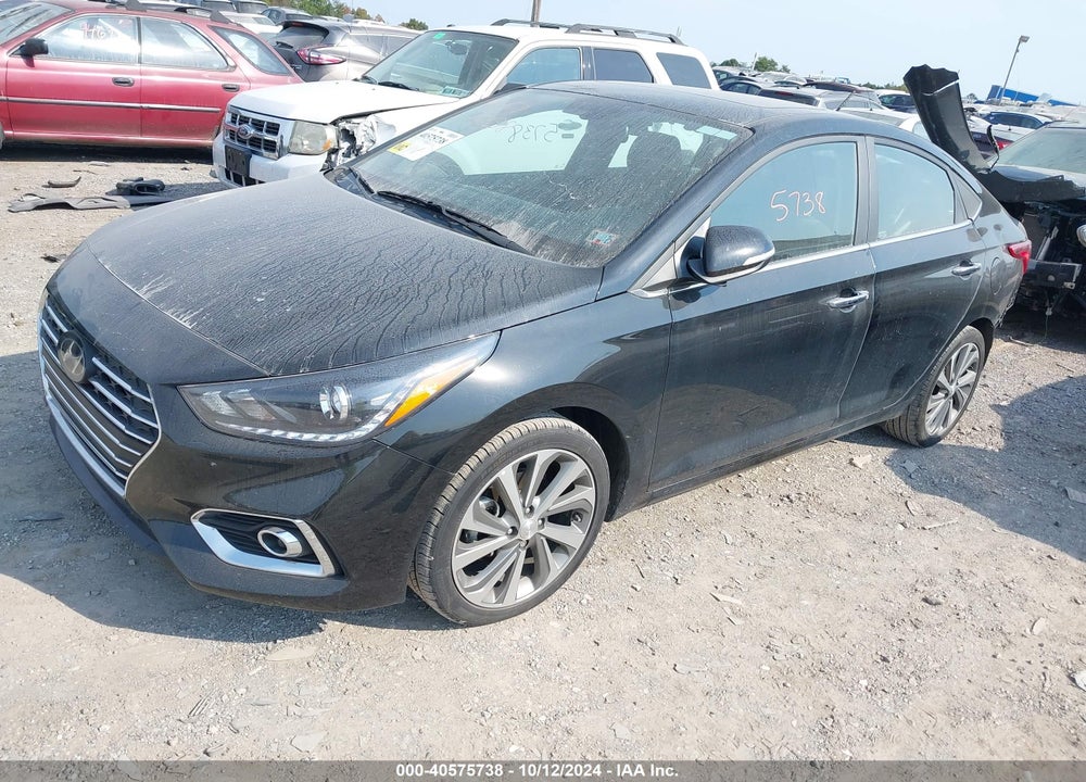 2022 HYUNDAI ACCENT LIMITED VIN: 3KPC34A60NE177497