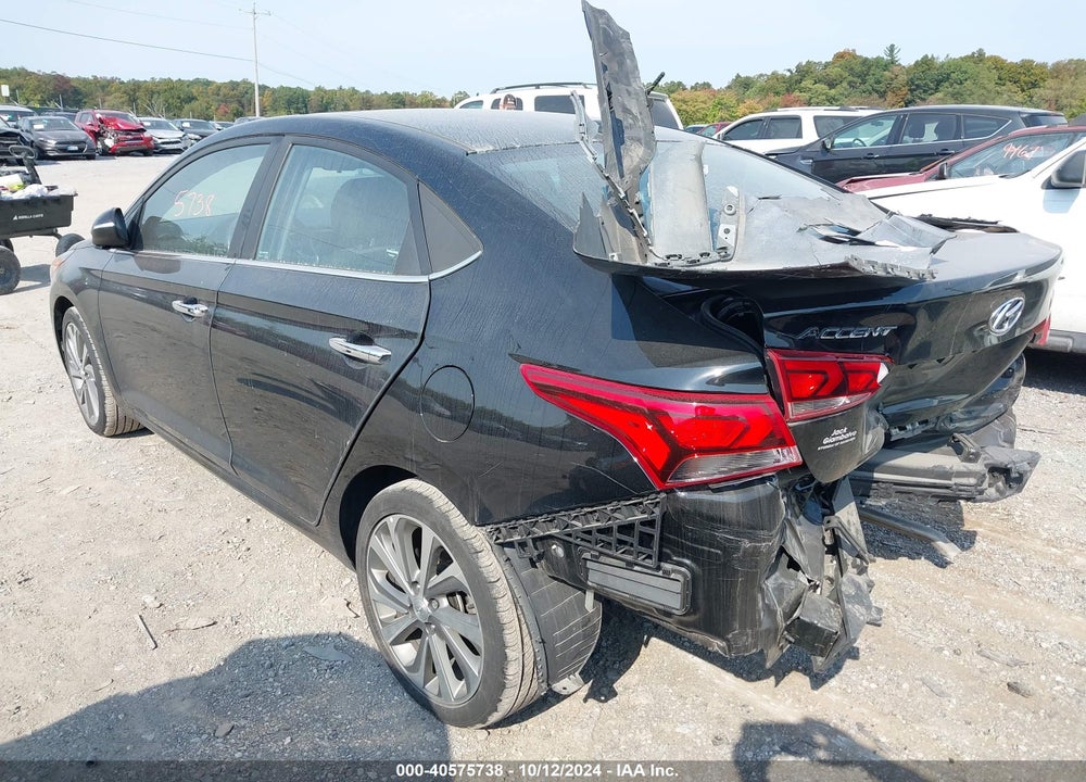 2022 HYUNDAI ACCENT LIMITED VIN: 3KPC34A60NE177497