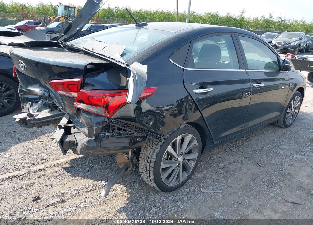 2022 HYUNDAI ACCENT LIMITED VIN: 3KPC34A60NE177497