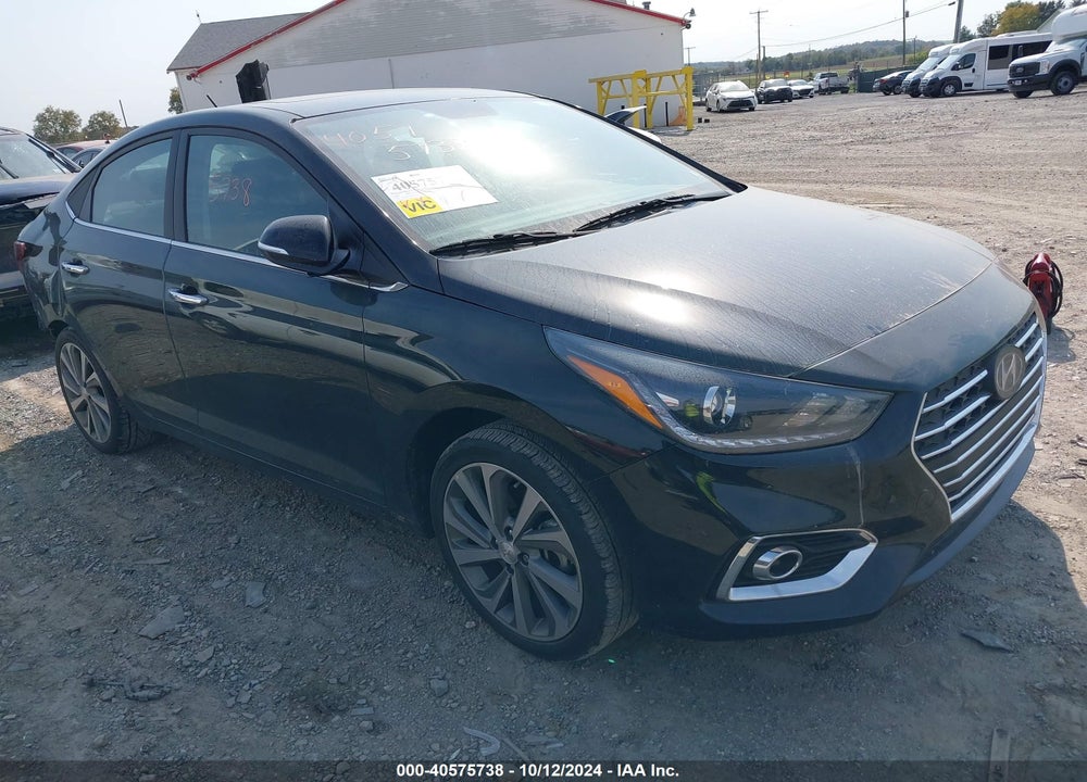 2022 HYUNDAI ACCENT LIMITED VIN: 3KPC34A60NE177497