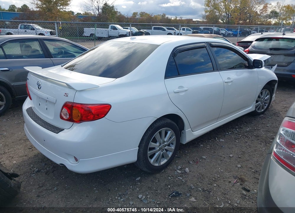 2010 TOYOTA COROLLA S VIN: 2T1BU4EE0AC420681