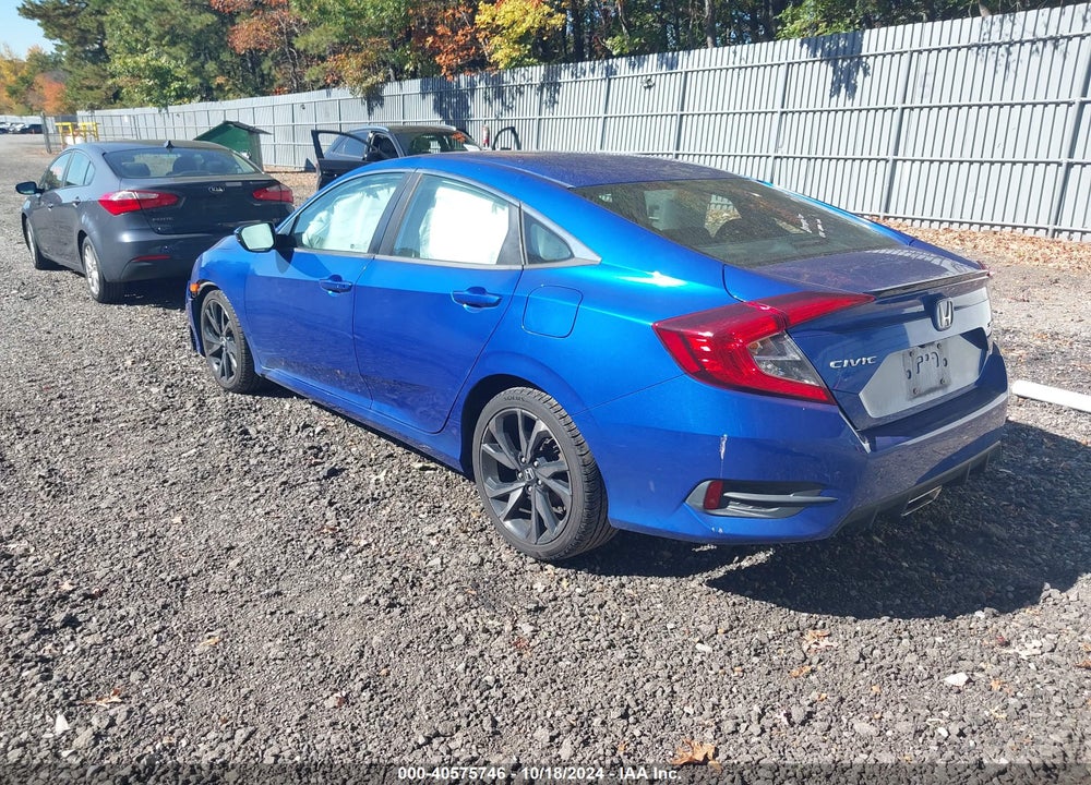 2019 HONDA CIVIC SPORT VIN: 2HGFC2F88KH551710