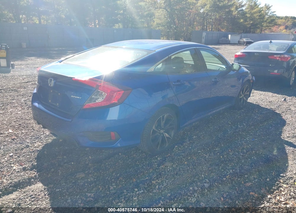 2019 HONDA CIVIC SPORT VIN: 2HGFC2F88KH551710