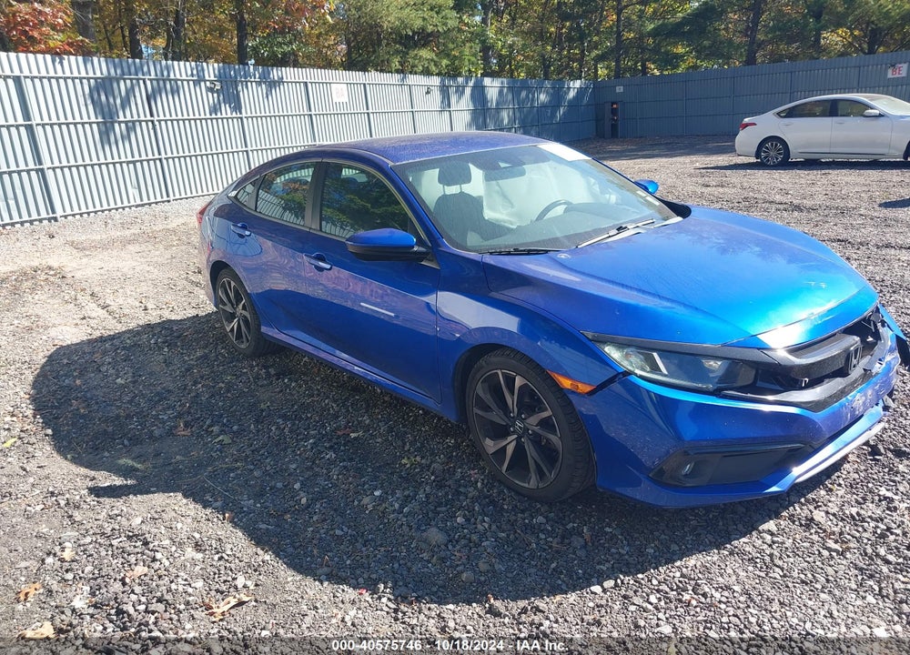 2019 HONDA CIVIC SPORT VIN: 2HGFC2F88KH551710