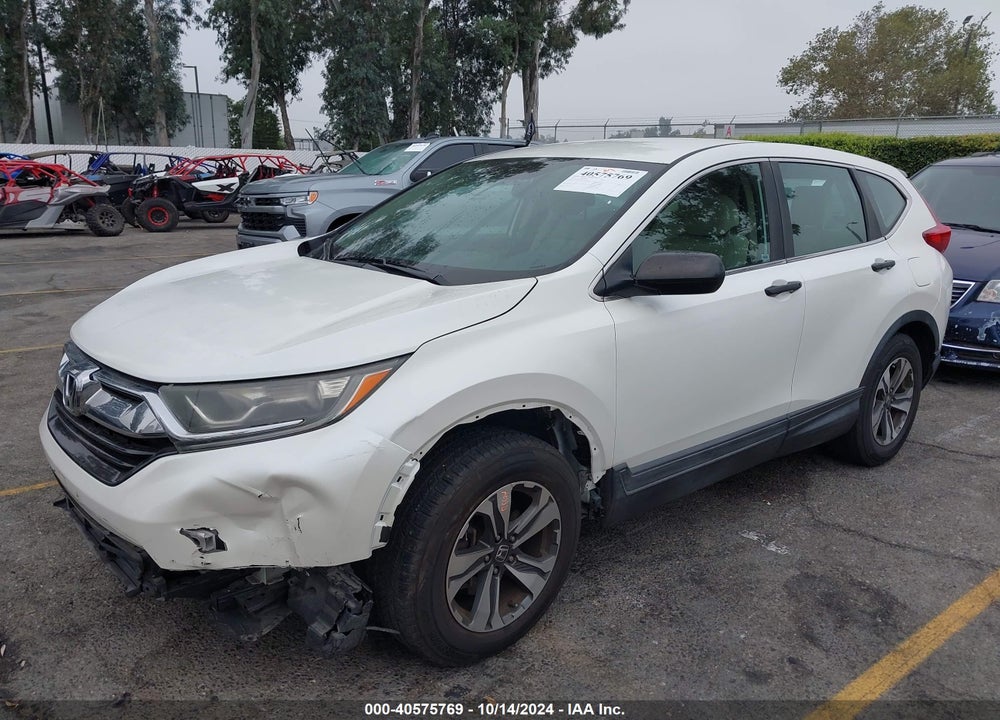 2017 HONDA CR-V LX VIN: 2HKRW5H38HH400212