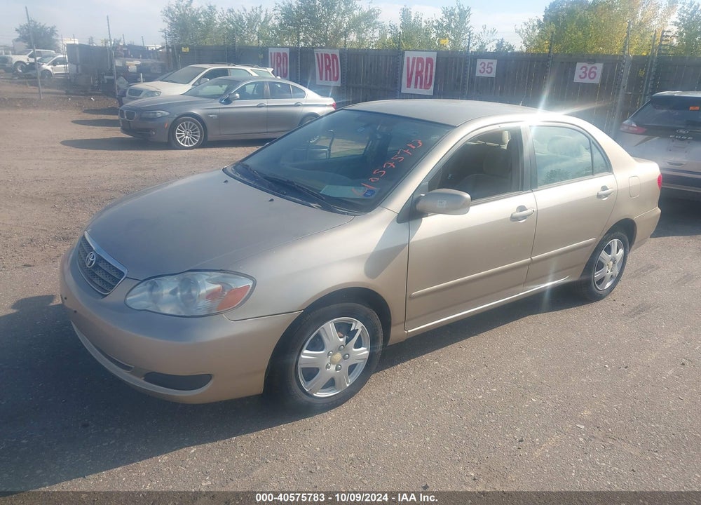 2007 TOYOTA COROLLA LE VIN: 2T1BR32E07C790991