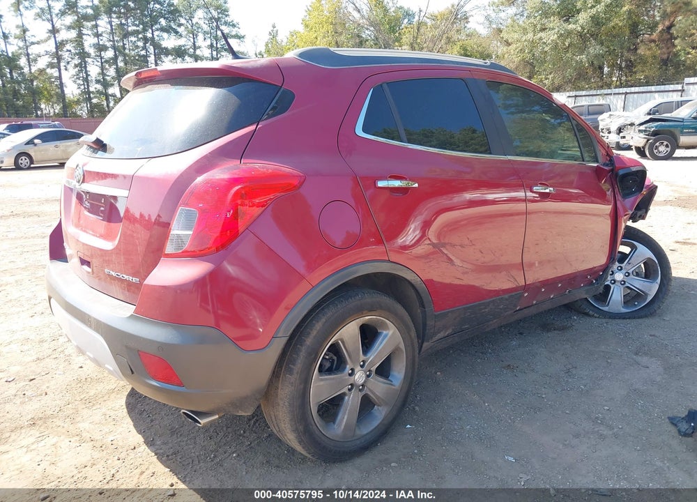 2014 BUICK ENCORE PREMIUM VIN: KL4CJDSB1EB627294