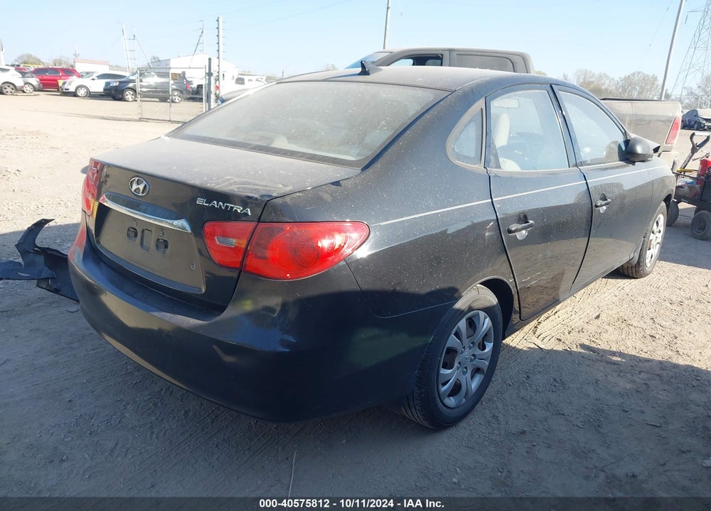 2010 HYUNDAI ELANTRA GLS VIN: KMHDU4AD9AU927146