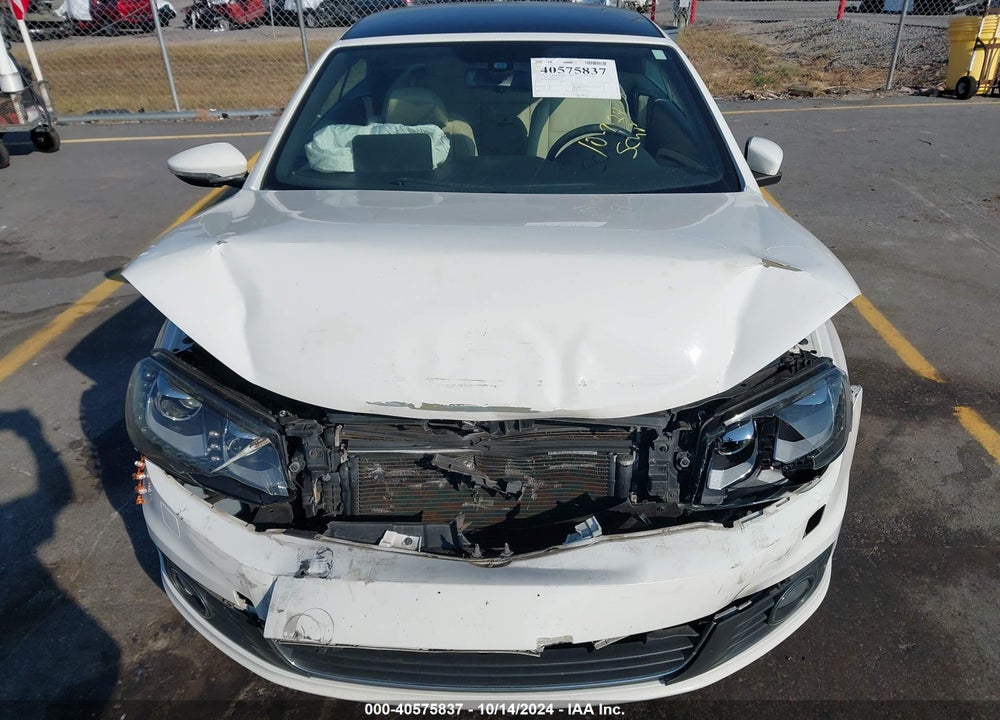 2013 VOLKSWAGEN EOS LUX VIN: WVWFW8AH8DV007217