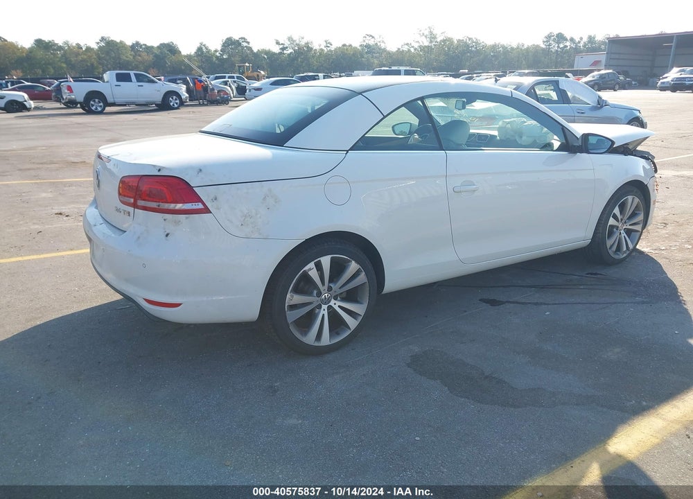 2013 VOLKSWAGEN EOS LUX VIN: WVWFW8AH8DV007217