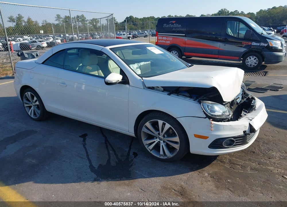 2013 VOLKSWAGEN EOS LUX VIN: WVWFW8AH8DV007217