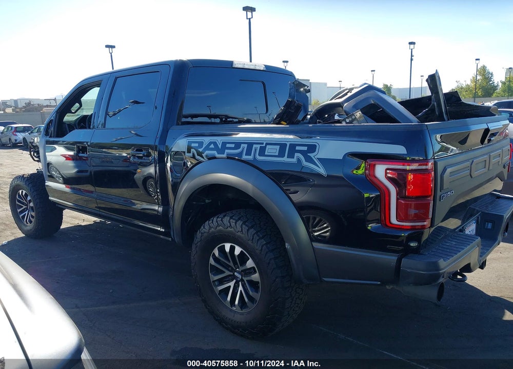 2020 FORD F-150 RAPTOR VIN: 1FTFW1RG1LFC75327