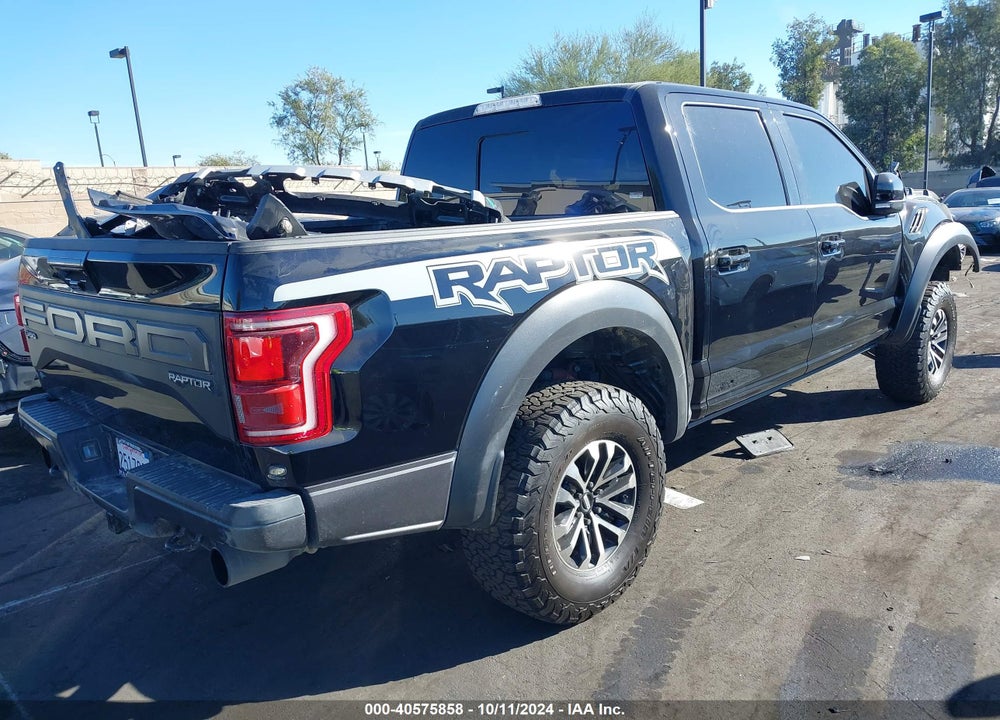 2020 FORD F-150 RAPTOR VIN: 1FTFW1RG1LFC75327