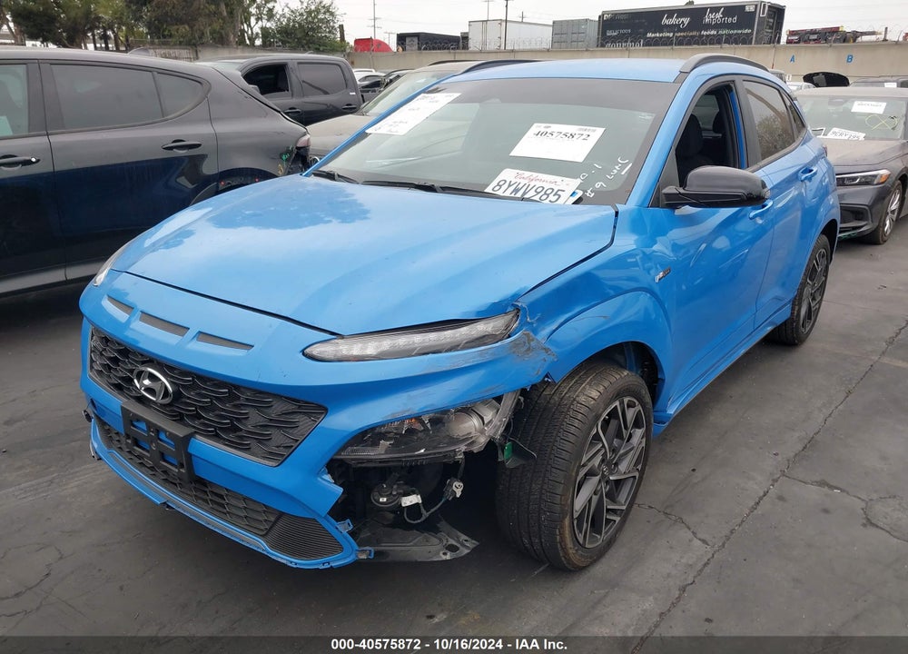 2022 HYUNDAI KONA N LINE VIN: KM8K33A39NU820664