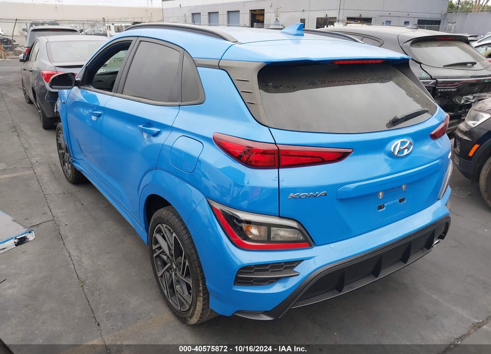 2022 HYUNDAI KONA N LINE VIN: KM8K33A39NU820664