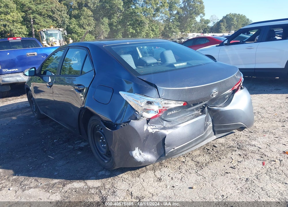2018 TOYOTA COROLLA LE VIN: 2T1BURHE0JC087181