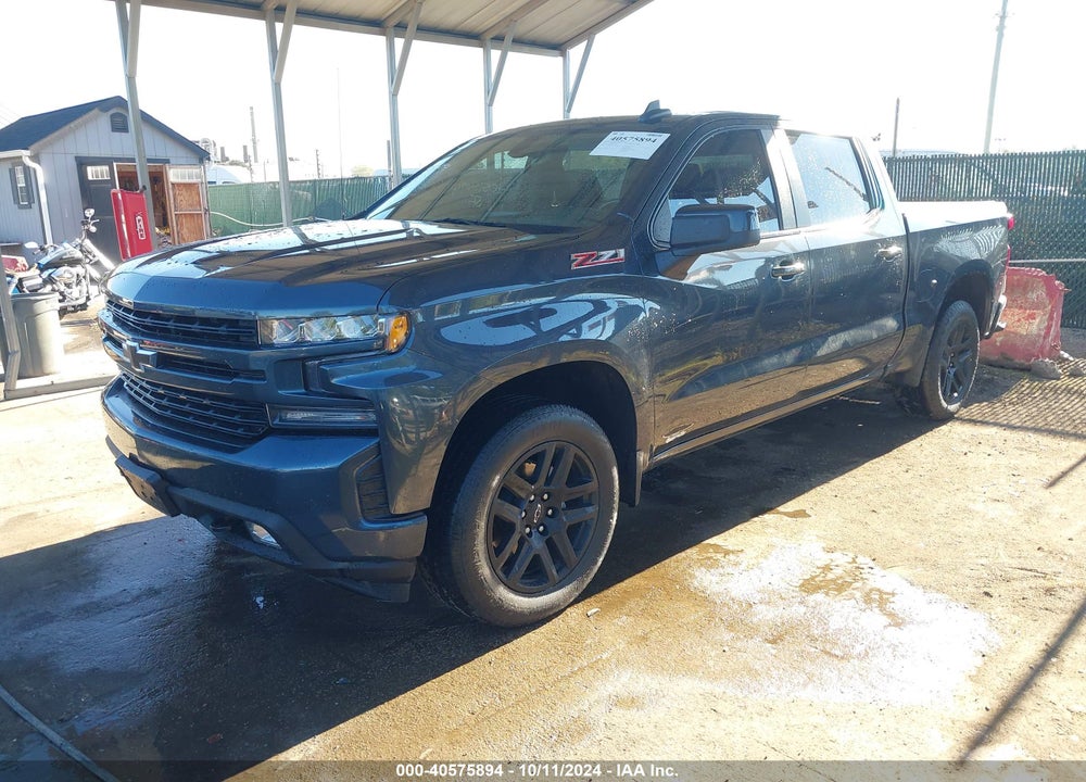 2021 CHEVROLET SILVERADO 1500 4WD SHORT BED RST VIN: 1GCUYEED0MZ427635